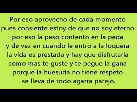 Mi Ultimo Deseo. Los Recoditos. Letra