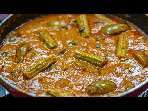 சுவையான கத்தரிக்காய் முருங்கைக்காய் குழம்பு செய்வது எப்படி | katharikai Murungakkai Kulambu