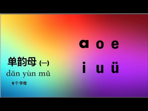 和coco老师学拼音【拼音-单韵母aoe/Simple Vowel aoe】Learn Chinese Syllable with Ms.Coco 双语教学 bilingual