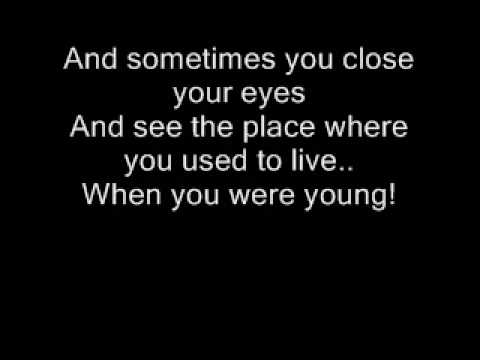 The Killers - When You Were Young Lyrics