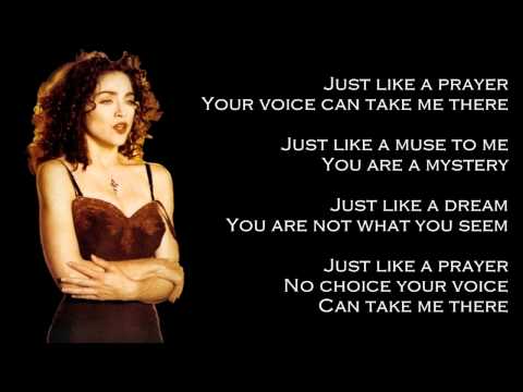 Madonna - Like A Prayer (Lyrics On Screen)