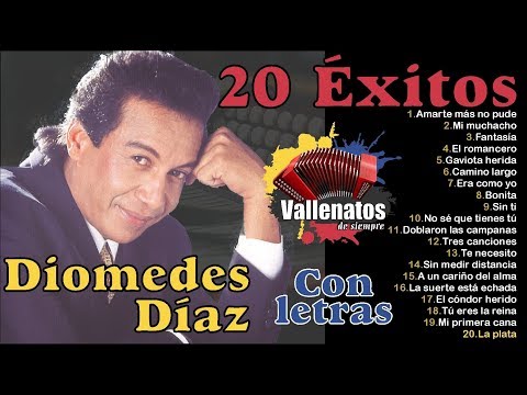 20 Éxitos de Diomedes Díaz - Lo Mejor Del Cacique De La Junta