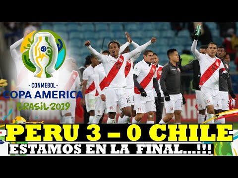 PERU 3 - Chile 0 / copa america 2019 narracion peruana RPP