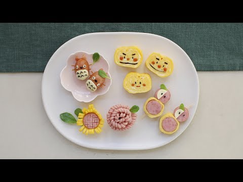 5 Ways to Decorate Lunch Boxes [Wife's Cuisine]